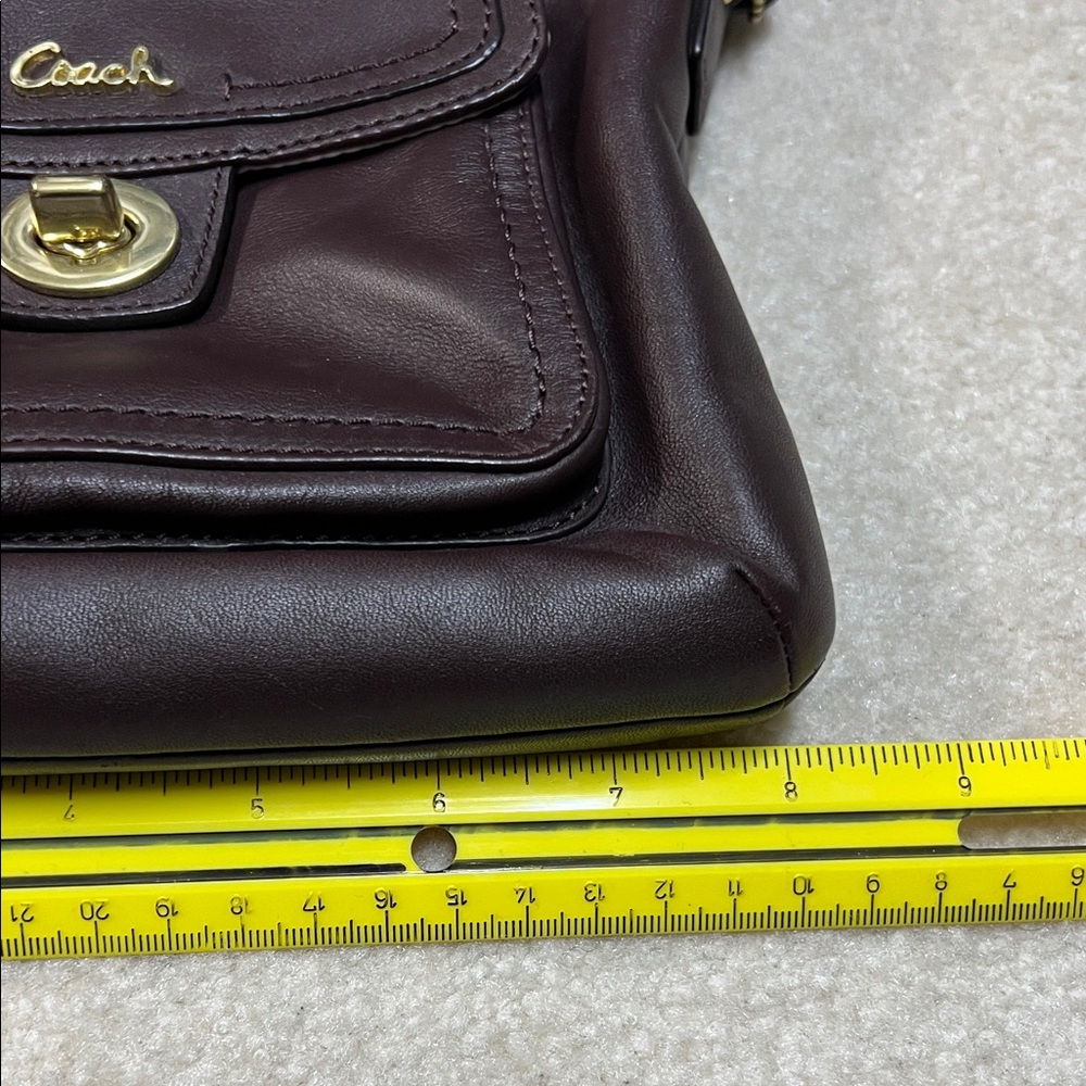 Coach Brown Leather Bag - Picture 11 of 14